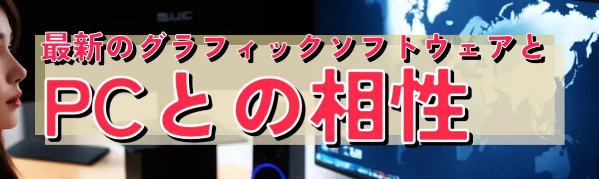 最新のグラフィックソフトウェアとPCとの相性