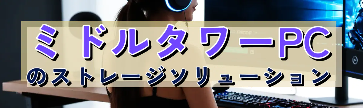 ミドルタワーPCのストレージソリューション
