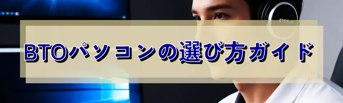 BTOパソコンの選び方ガイド