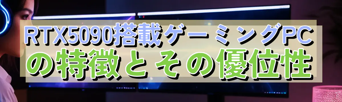 RTX5090搭載ゲーミングPCの特徴とその優位性