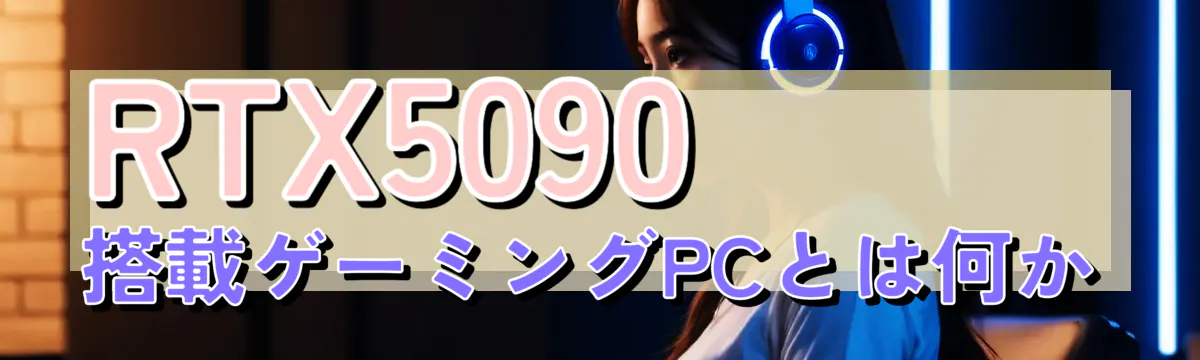 RTX5090搭載ゲーミングPCとは何か