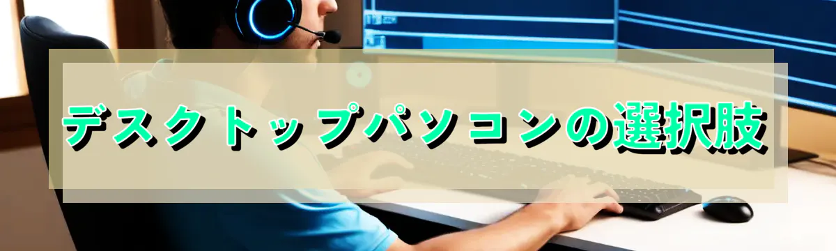 デスクトップパソコンの選択肢