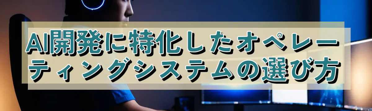 AI開発に特化したオペレーティングシステムの選び方