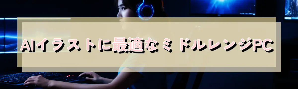 AIイラストに最適なミドルレンジPC