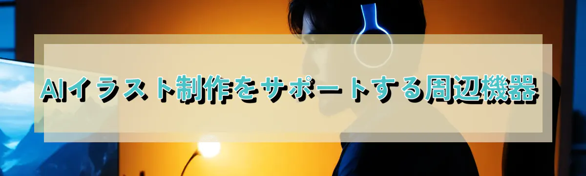 AIイラスト制作をサポートする周辺機器