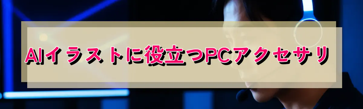 AIイラストに役立つPCアクセサリ