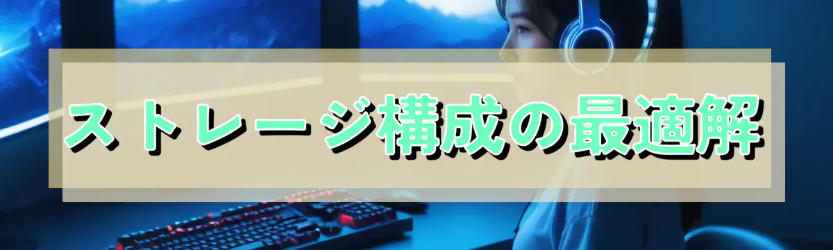 ストレージ構成の最適解
