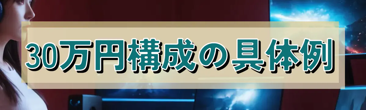 30万円構成の具体例