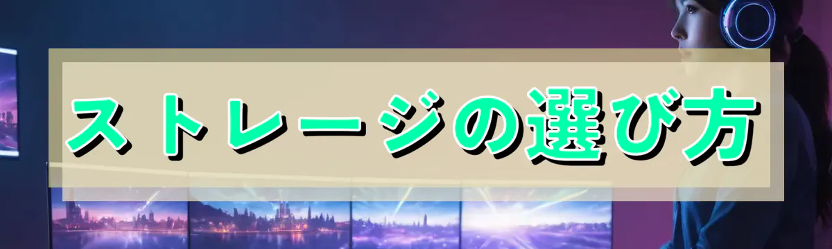 ストレージの選び方