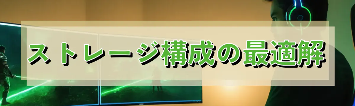 ストレージ構成の最適解