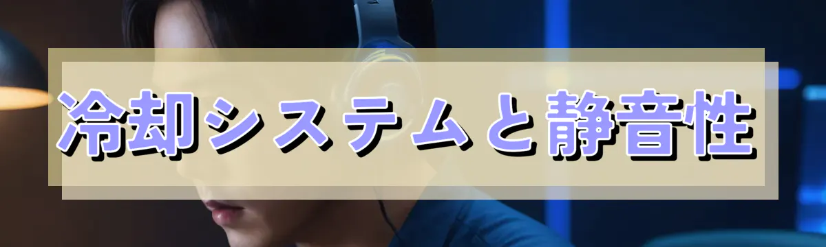冷却システムと静音性