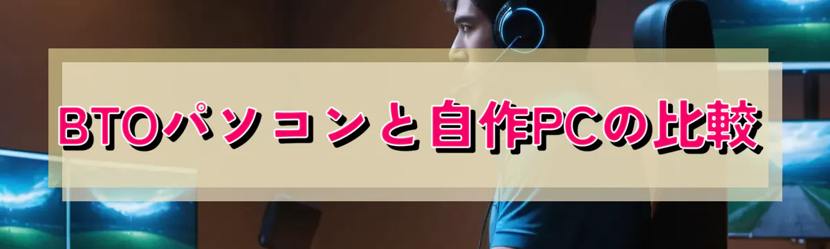 BTOパソコンと自作PCの比較