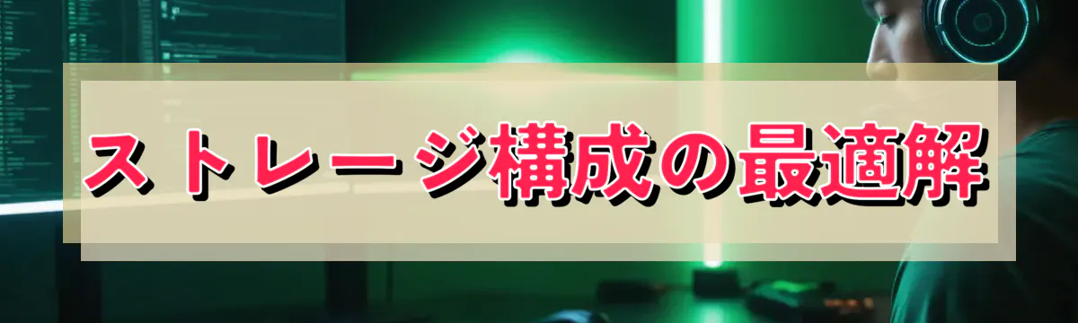 ストレージ構成の最適解