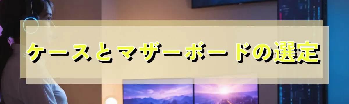 ケースとマザーボードの選定