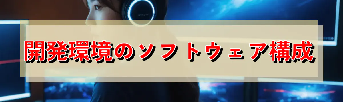 開発環境のソフトウェア構成
