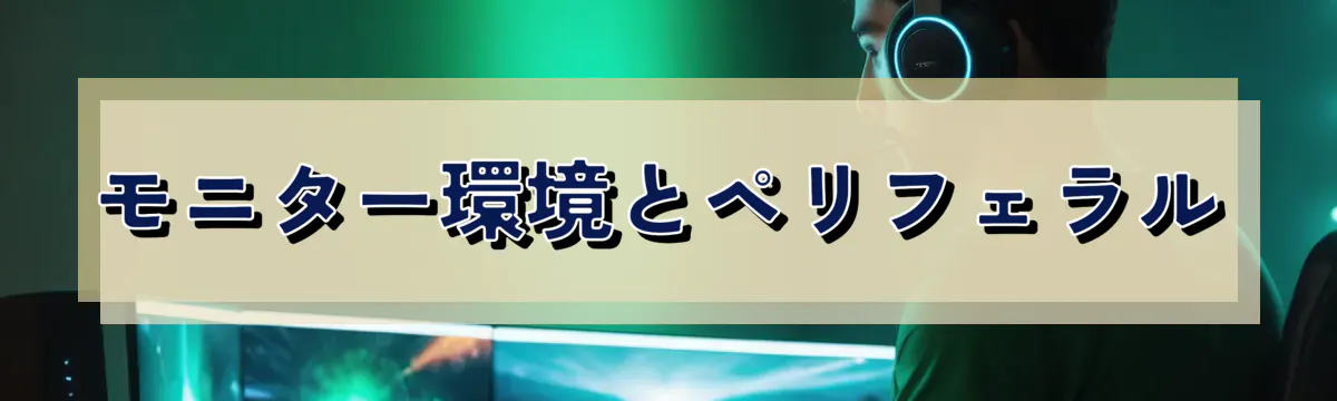 モニター環境とペリフェラル