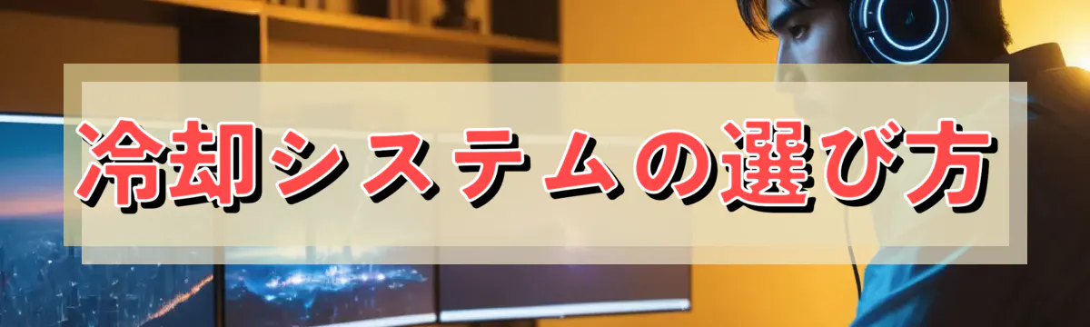 冷却システムの選び方