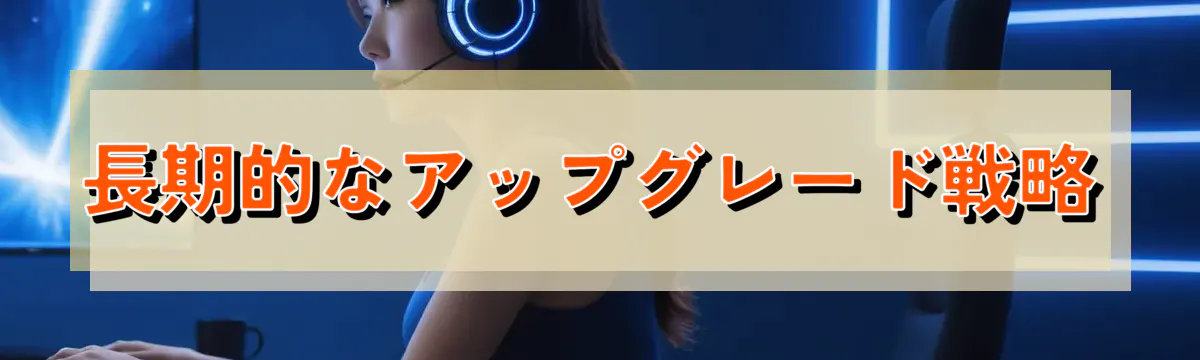 長期的なアップグレード戦略