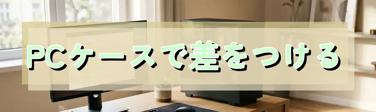PCケースで差をつける