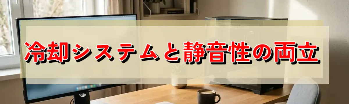 冷却システムと静音性の両立