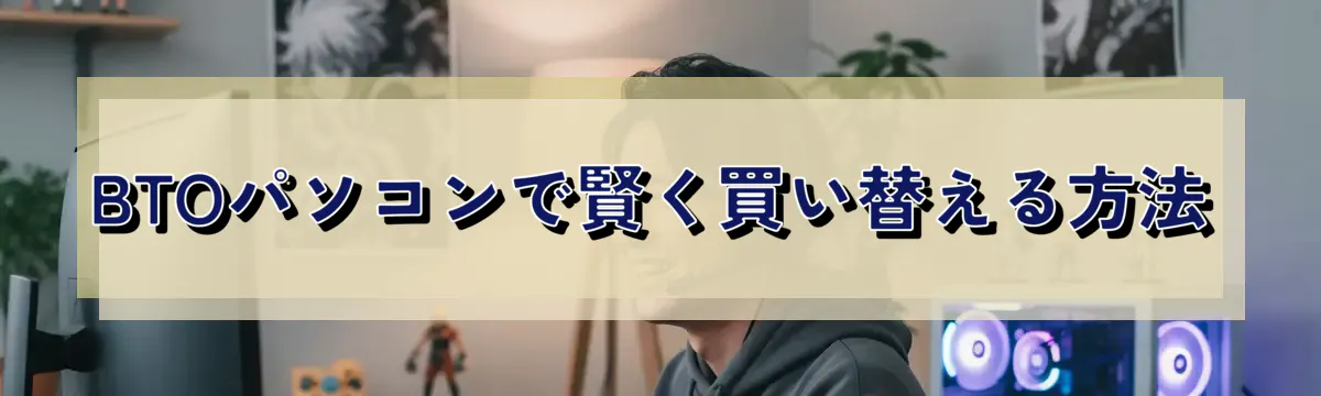 BTOパソコンで賢く買い替える方法