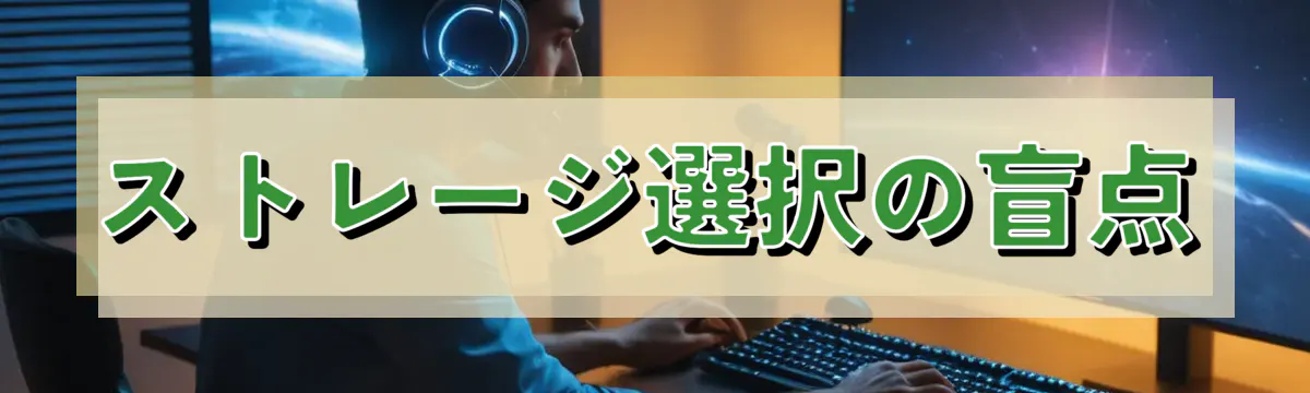 ストレージ選択の盲点