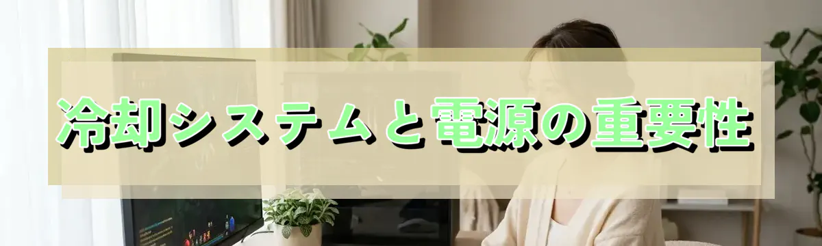 冷却システムと電源の重要性