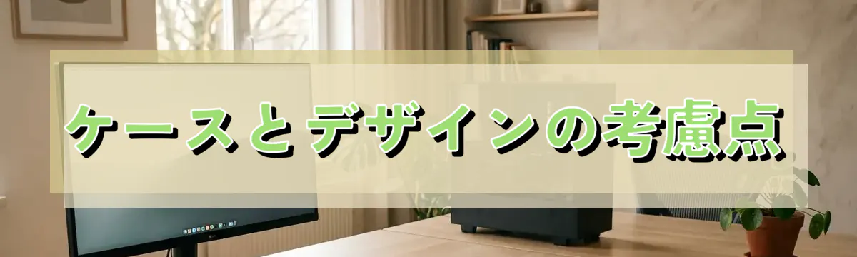 ケースとデザインの考慮点