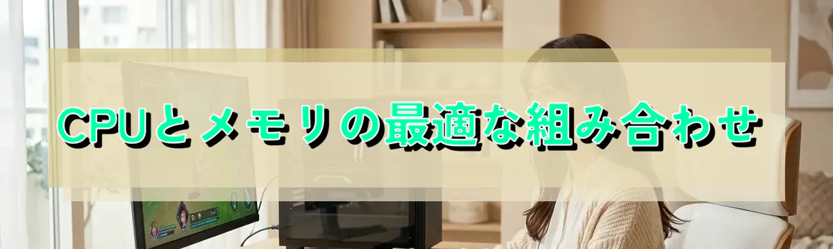 CPUとメモリの最適な組み合わせ