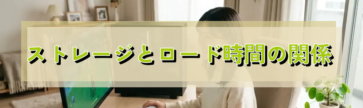 ストレージとロード時間の関係
