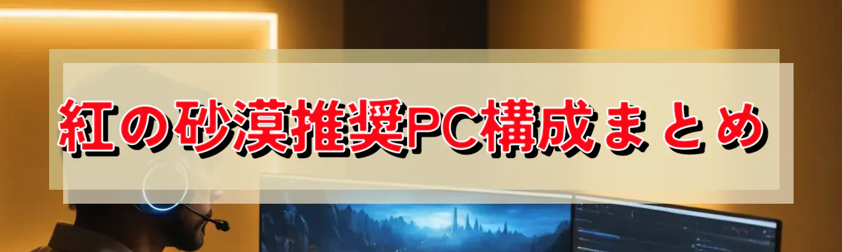 紅の砂漠推奨PC構成まとめ