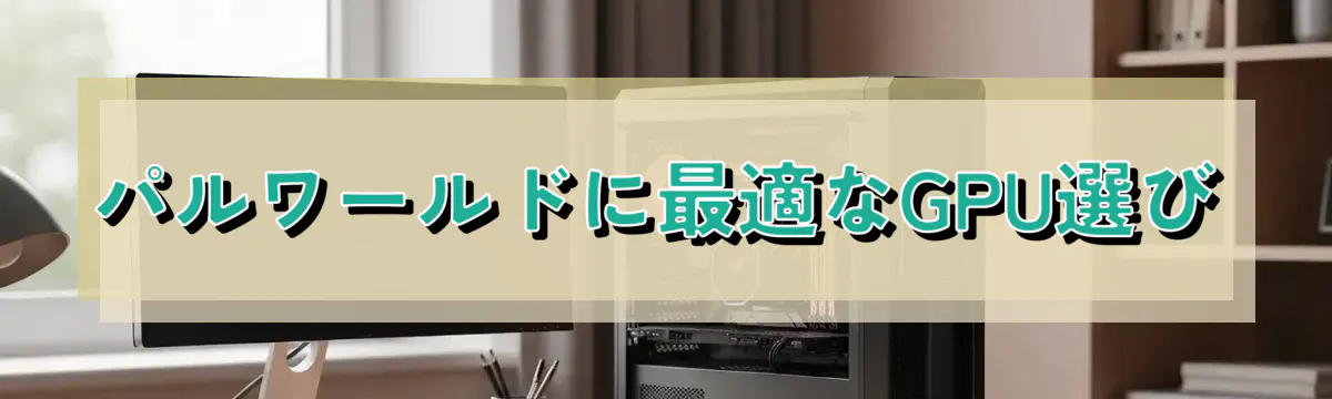 パルワールドに最適なGPU選び